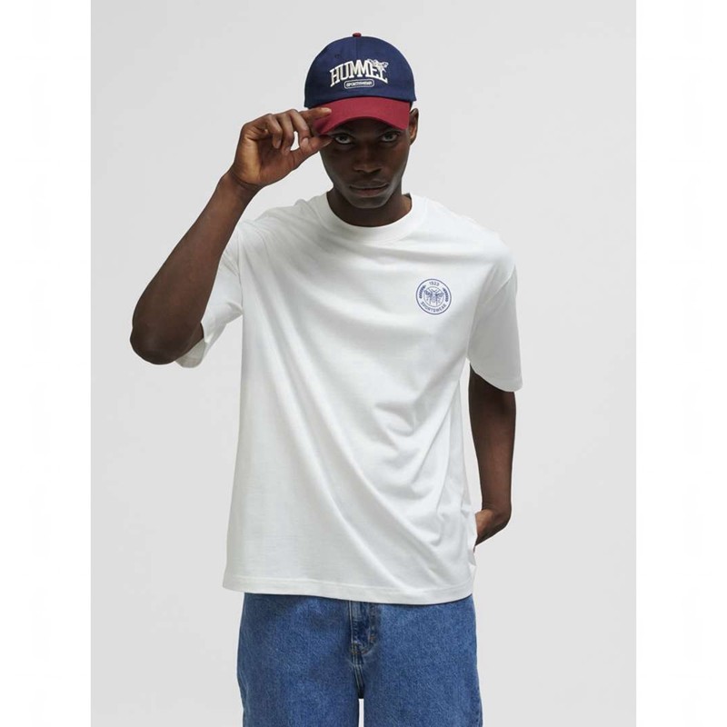 T Shirts Hummel Swarm Loose Homme Blanche | 400232-944