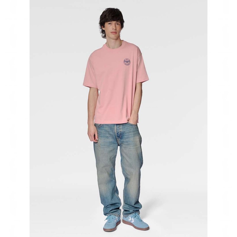 T Shirts Hummel Swarm Loose Homme Rose | 112499-780