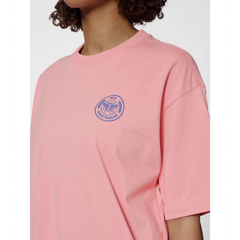 T Shirts Hummel Swarm Loose Homme Rose | 112499-780