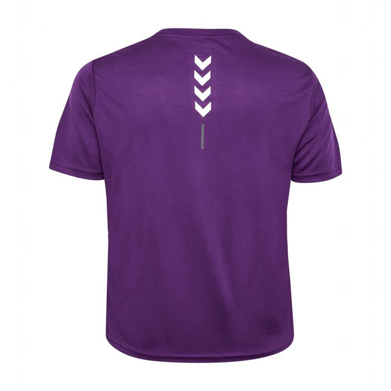 T Shirts Hummel Te Curvy Plus Femme Violette | 688247-882