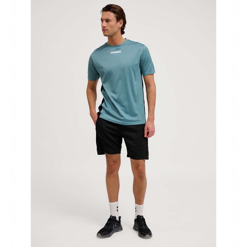 T Shirts Hummel Te Flex Mesh Homme Noir | 275980-227