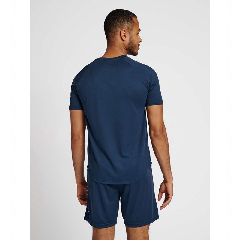 T Shirts Hummel Te Tihalt Homme Bleu | 931089-421