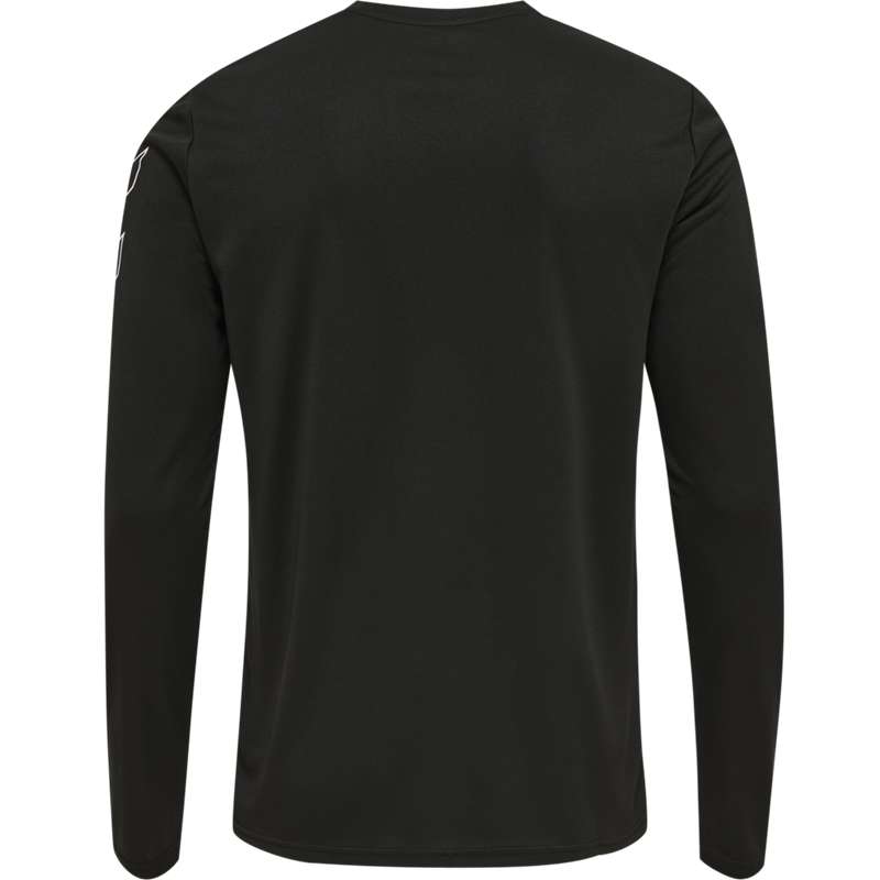 T Shirts Hummel Te Tihalt L/S Homme Noir | 034100-129