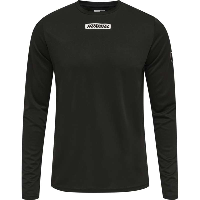 T Shirts Hummel Te Tihalt L/S Homme Noir | 034100-129
