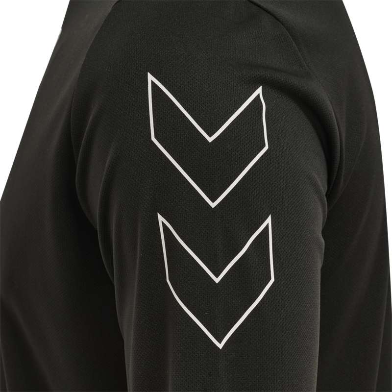 T Shirts Hummel Te Tihalt L/S Homme Noir | 034100-129