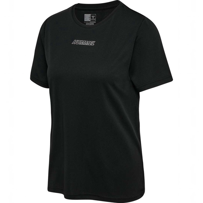 T Shirts Hummel Te Tola Femme Noir | 184059-450