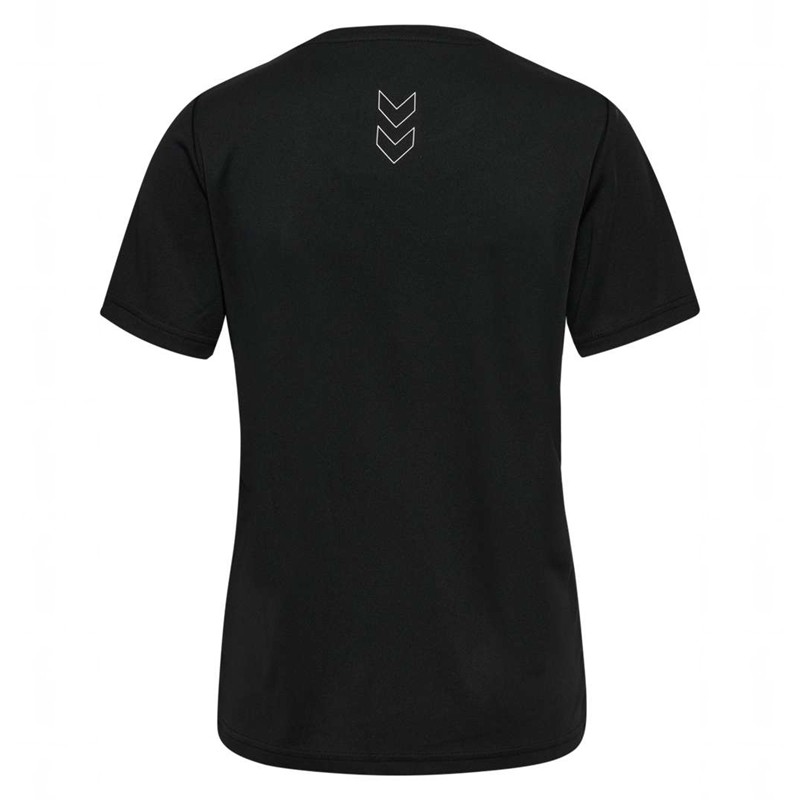 T Shirts Hummel Te Tola Femme Noir | 184059-450