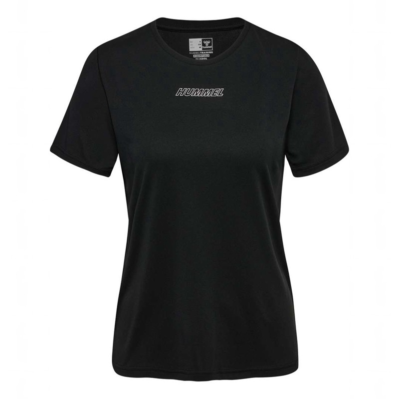 T Shirts Hummel Te Tola Femme Noir | 184059-450