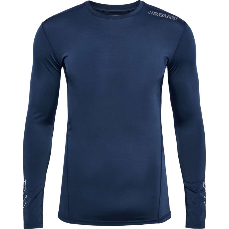 T Shirts Hummel Te Topaz Baselayer L/S Homme Bleu Marine | 765755-899