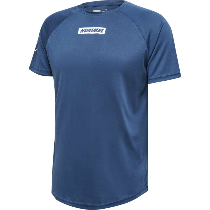 T Shirts Hummel Te Topaz Homme Bleu | 641514-990