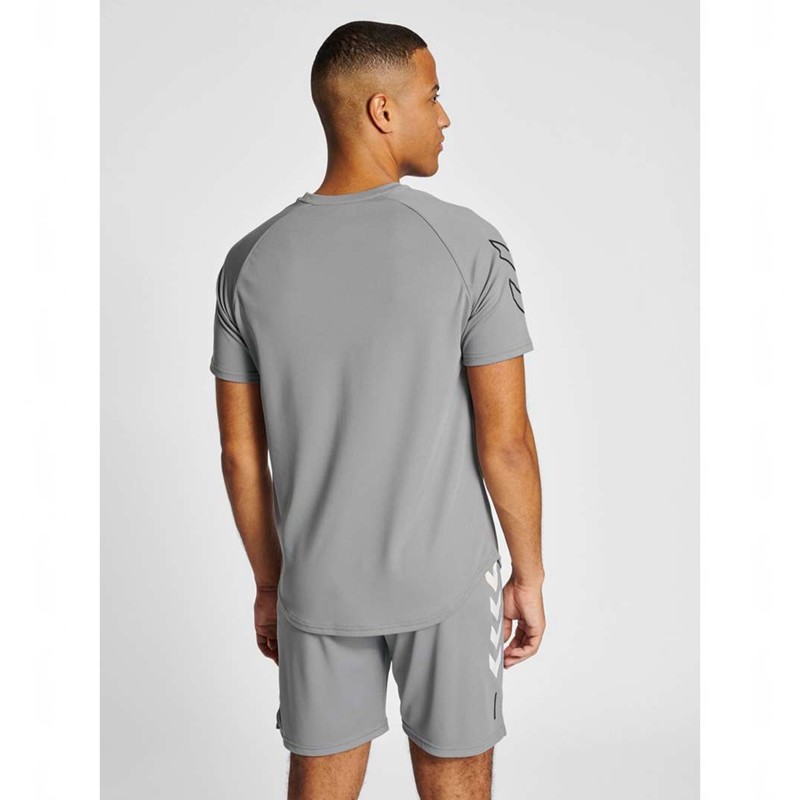 T Shirts Hummel Te Topaz Homme Grise | 955415-937