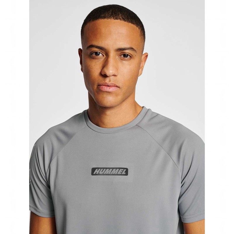 T Shirts Hummel Te Topaz Homme Grise | 955415-937