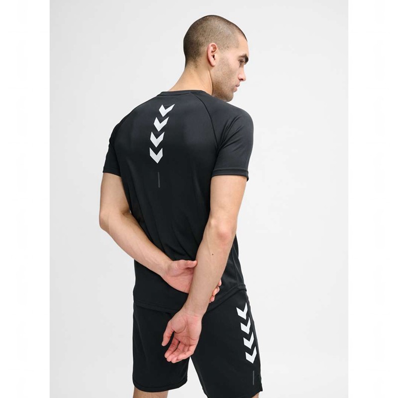 T Shirts Hummel Te Topaz Homme Noir | 535585-980