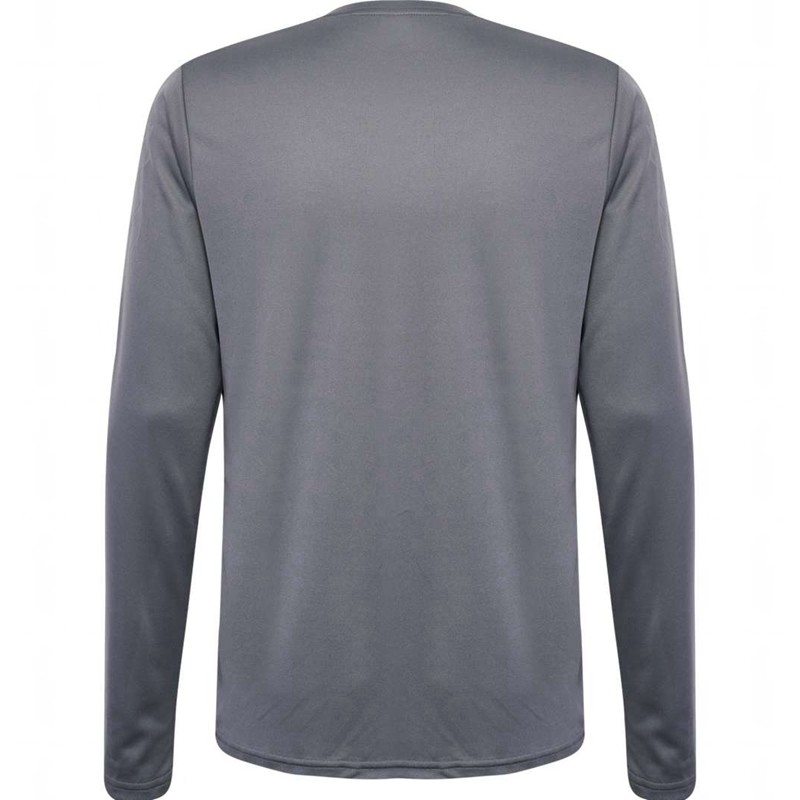 T Shirts Hummel Te Topaz L/S Homme Grise | 495673-681