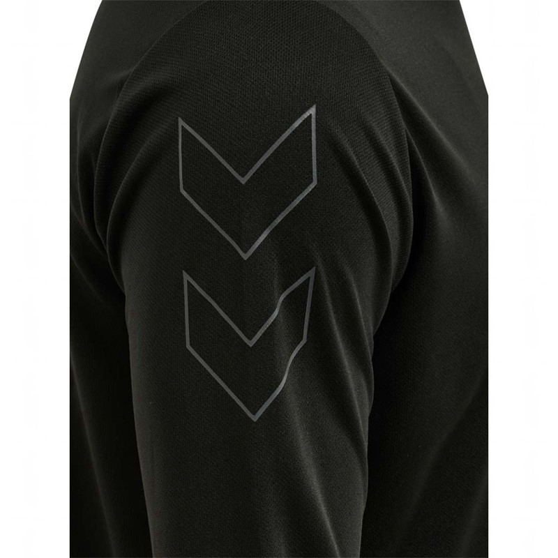 T Shirts Hummel Te Topaz L/S Homme Noir | 038833-890