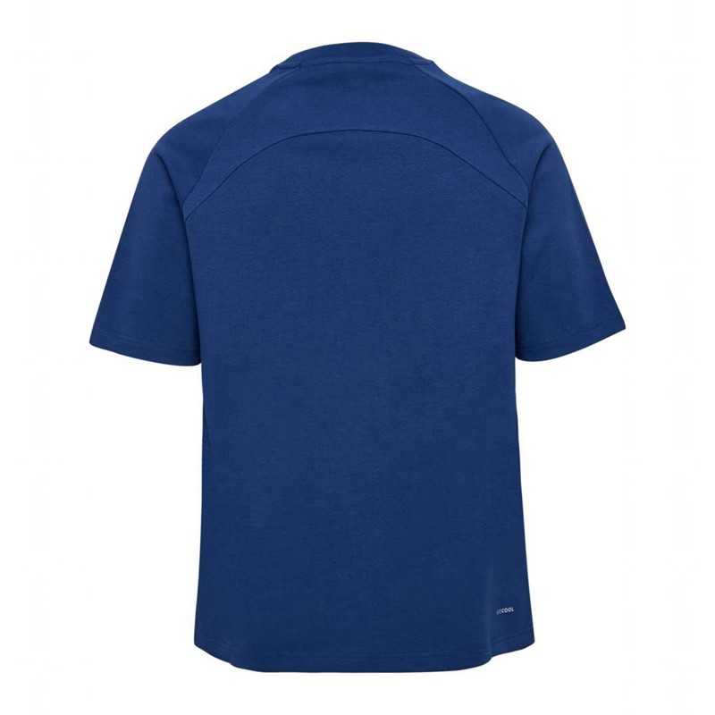 T Shirts Hummel Tech Loose Femme Bleu | 770478-682