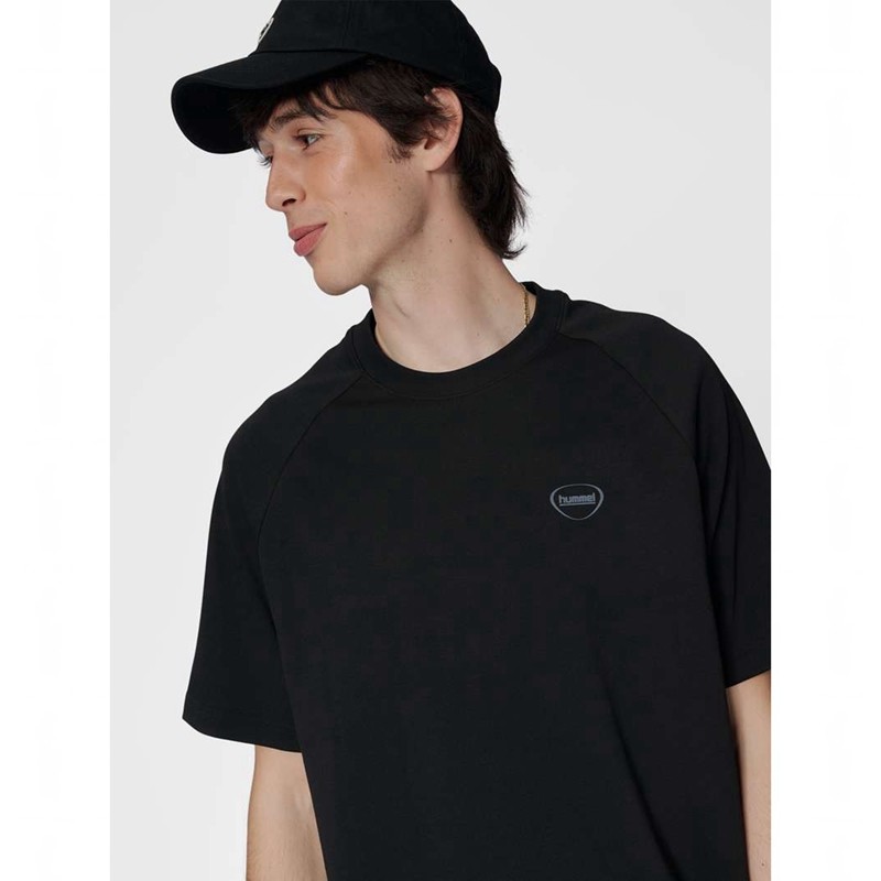 T Shirts Hummel Tech Loose Homme Noir | 273482-485