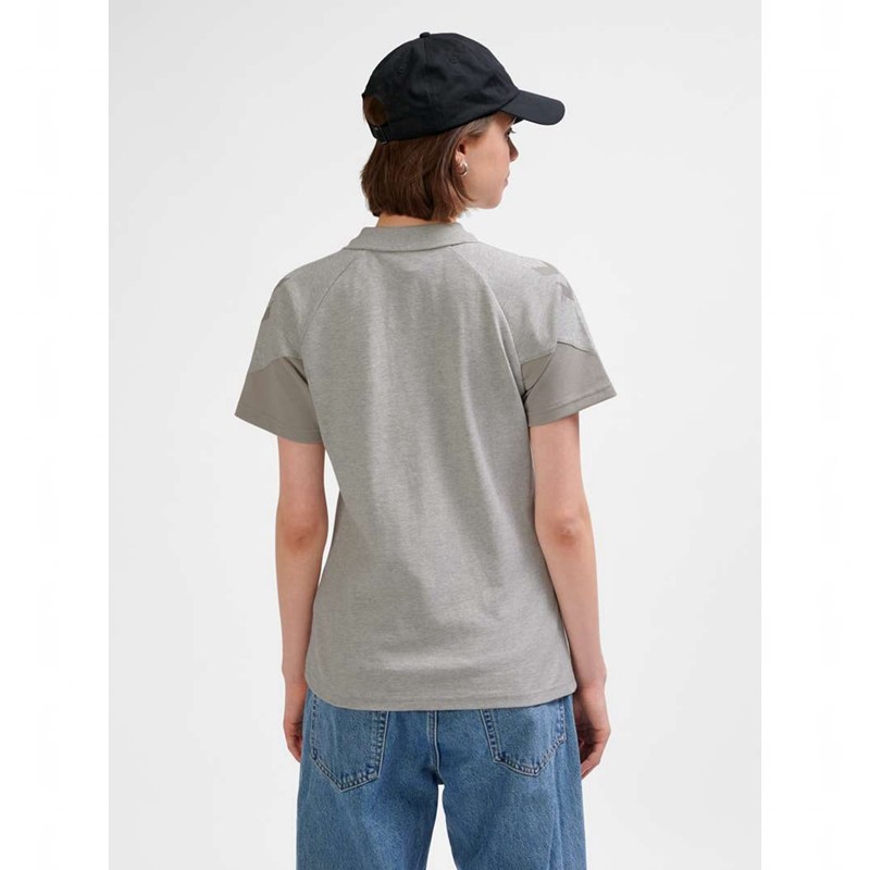 T Shirts Hummel Travel Polo Femme Grise | 577292-411