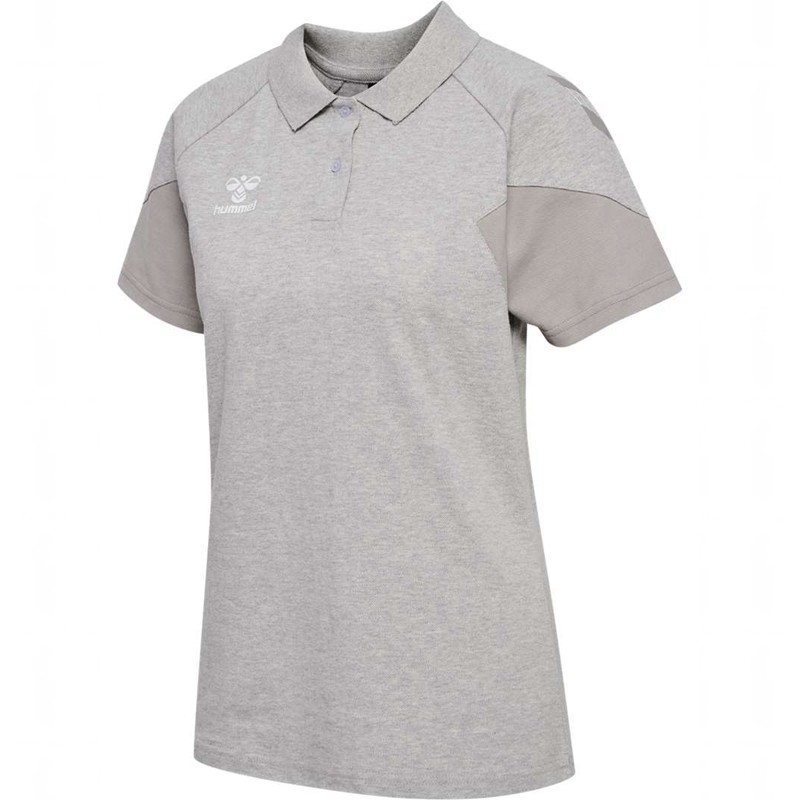 T Shirts Hummel Travel Polo Femme Grise | 577292-411