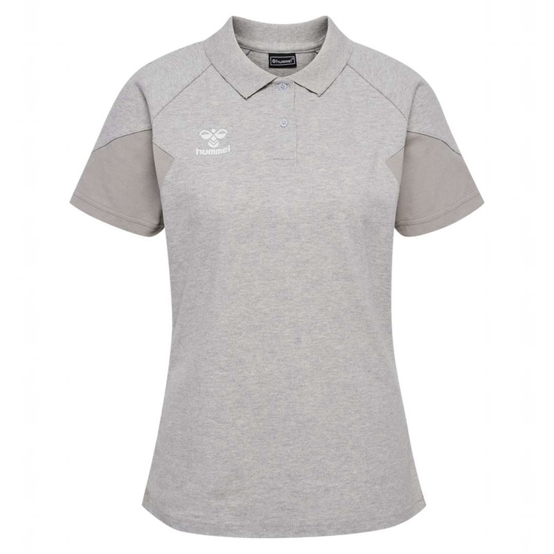 T Shirts Hummel Travel Polo Femme Grise | 577292-411