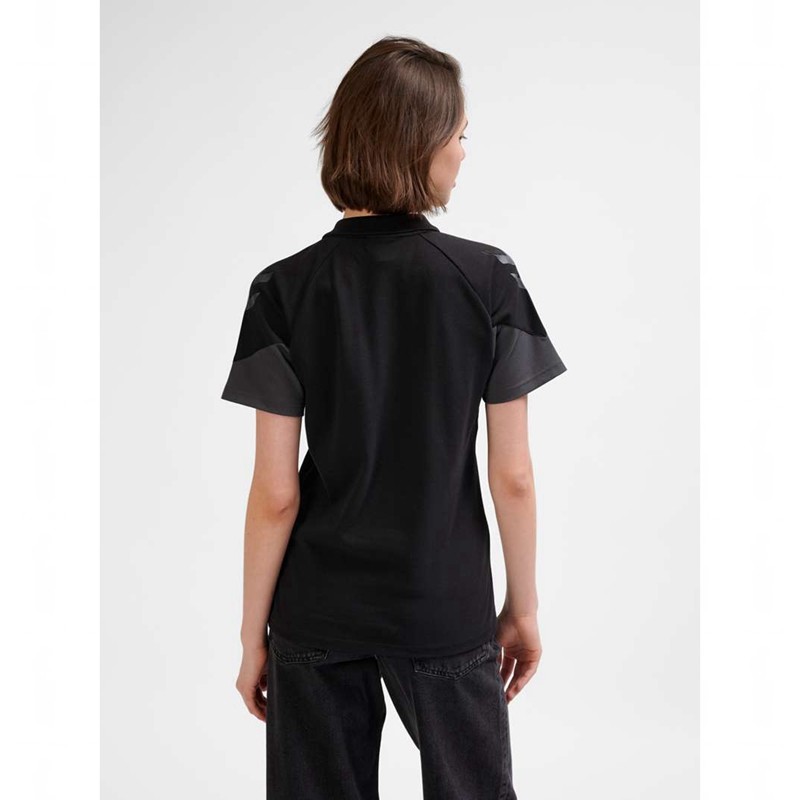 T Shirts Hummel Travel Polo Femme Noir | 603564-085