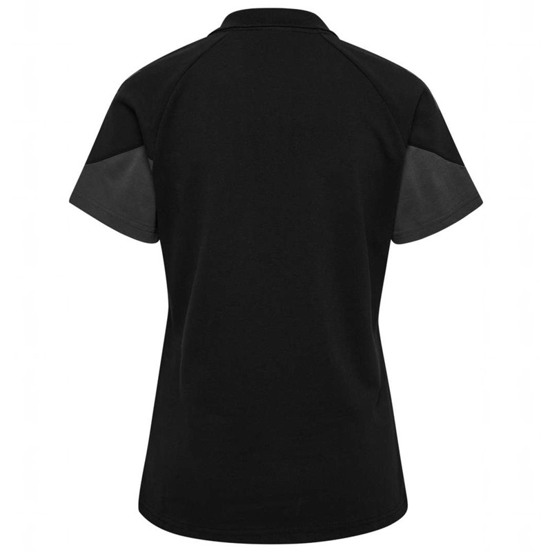 T Shirts Hummel Travel Polo Femme Noir | 603564-085