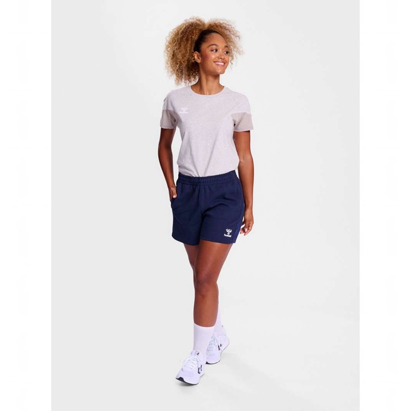 T Shirts Hummel Travel S/S Femme Grise | 210392-365