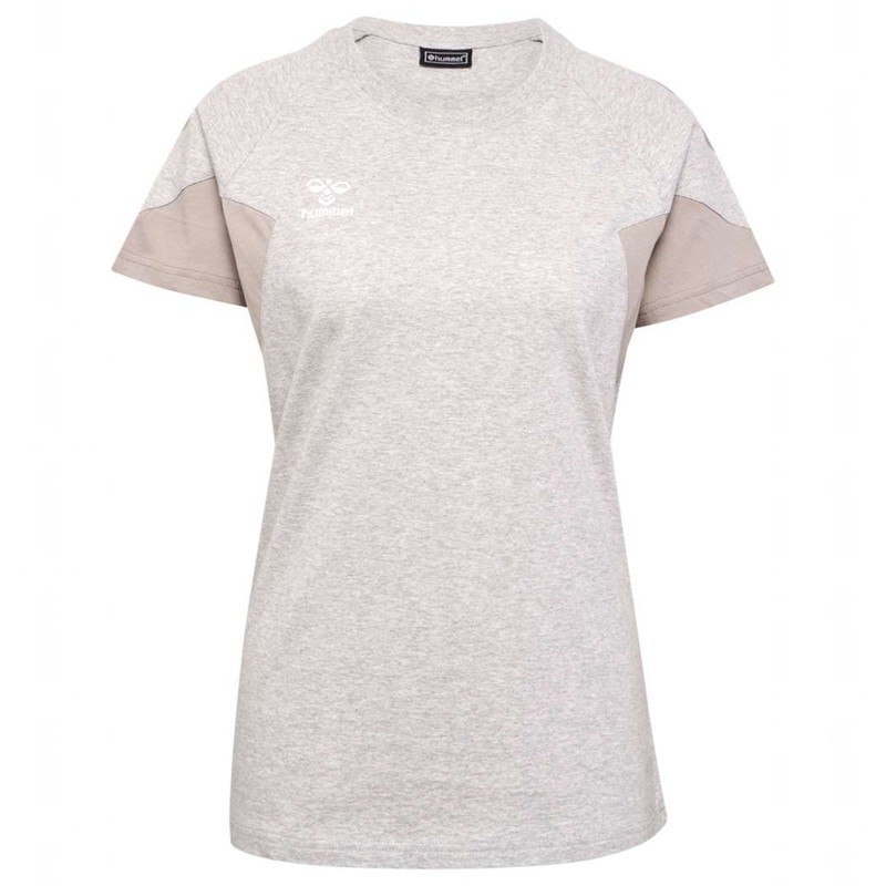 T Shirts Hummel Travel S/S Femme Grise | 210392-365
