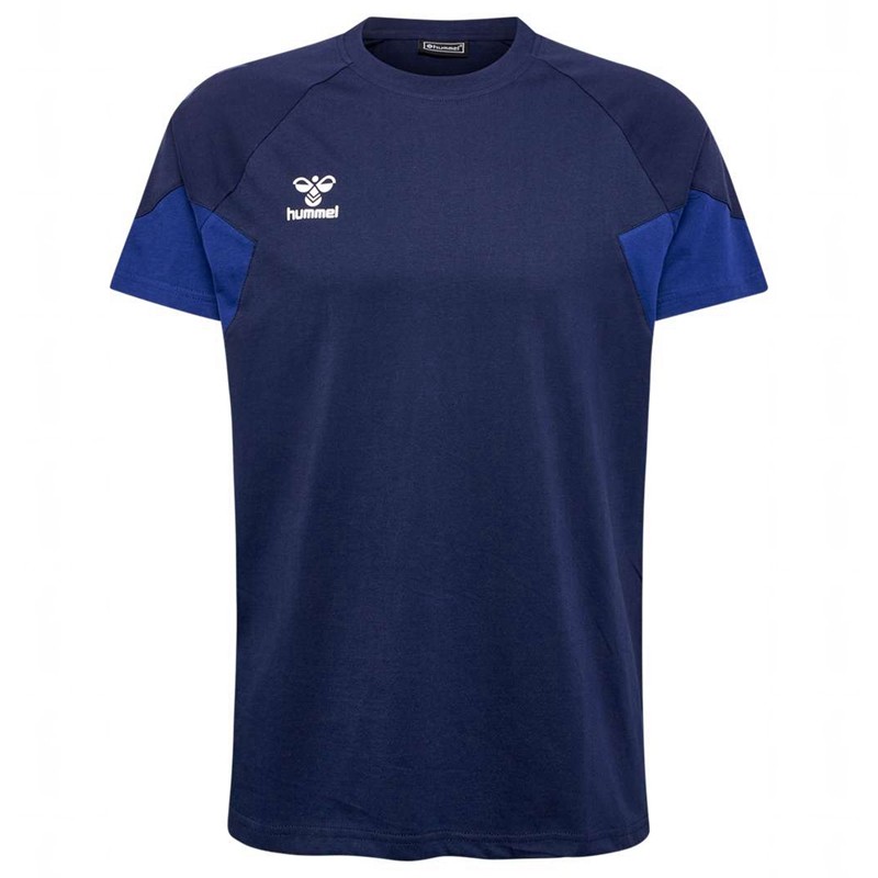 T Shirts Hummel Travel S/S Homme Bleu Marine | 547910-019