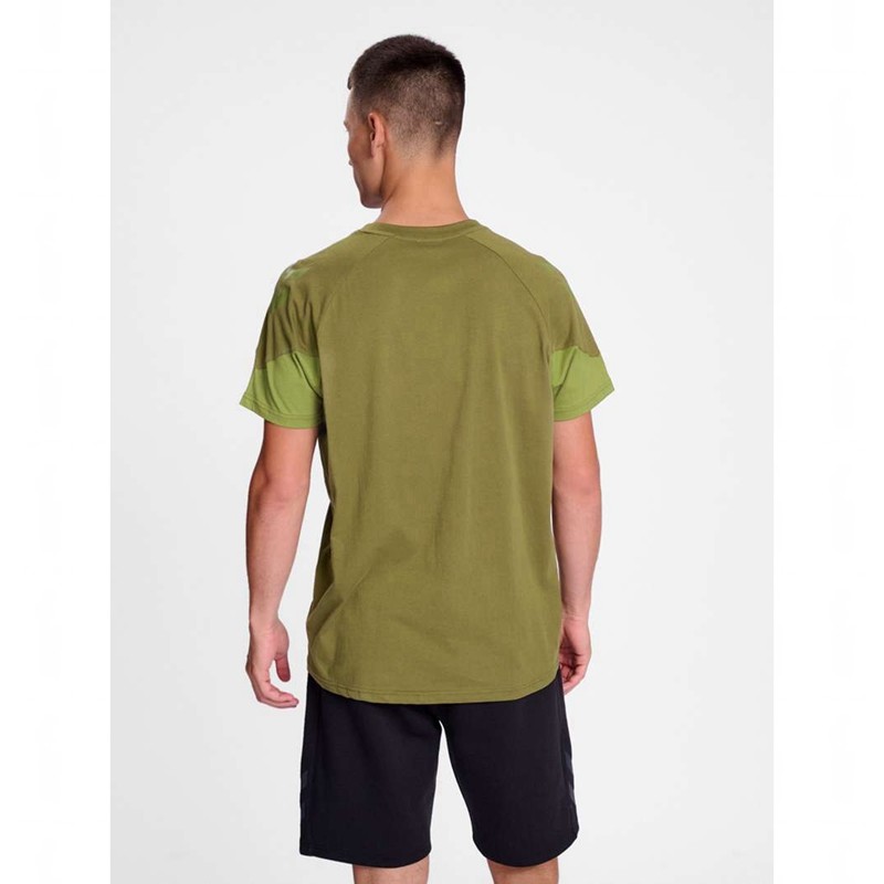 T Shirts Hummel Travel S/S Homme Vert Olive | 546825-675
