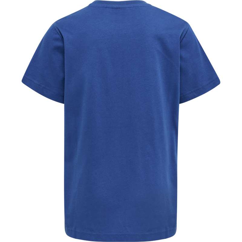T Shirts Hummel Tres S/S Enfant Bleu | 982961-676