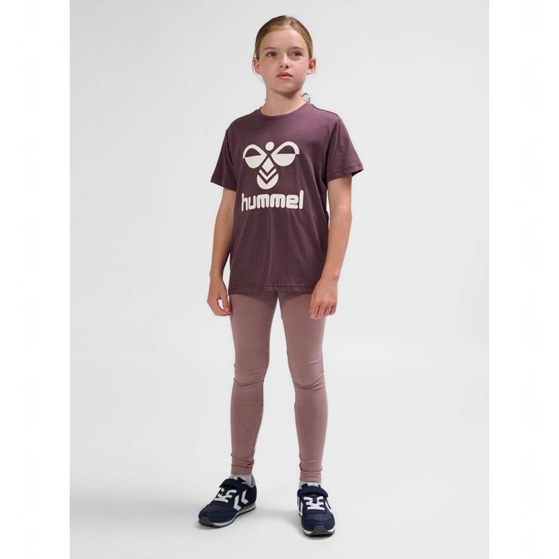 T Shirts Hummel Tres S/S Enfant Fushia | 868783-028