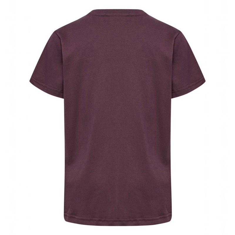 T Shirts Hummel Tres S/S Enfant Fushia | 868783-028