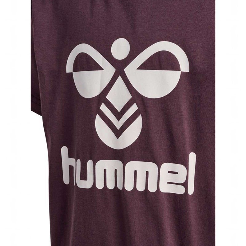 T Shirts Hummel Tres S/S Enfant Fushia | 868783-028