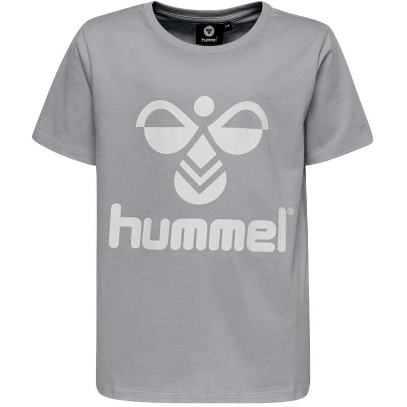 T Shirts Hummel Tres S/S Enfant Grise | 675722-224