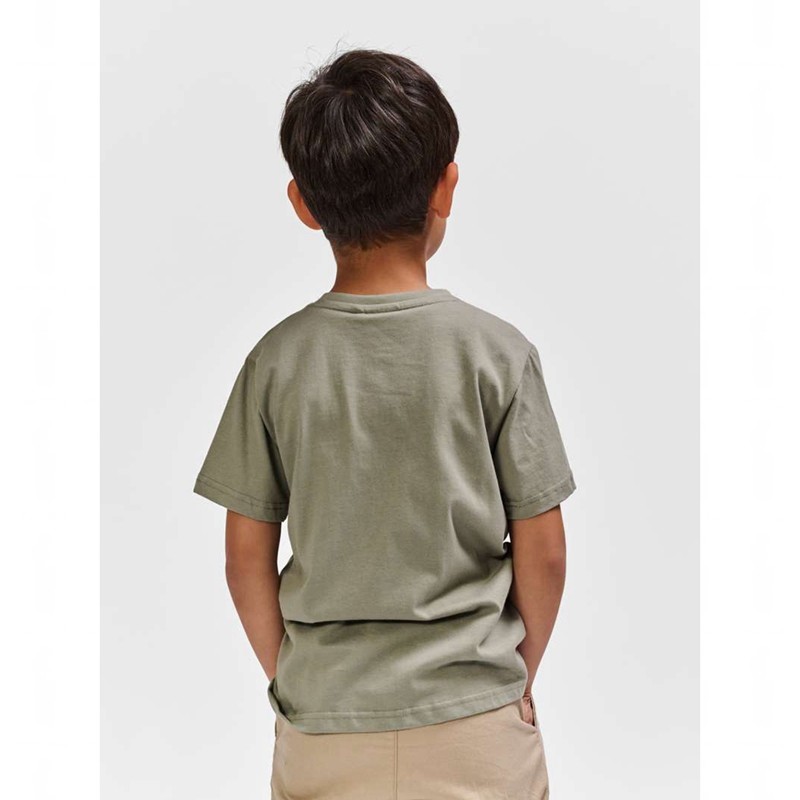 T Shirts Hummel Tres S/S Enfant Grise | 800142-519