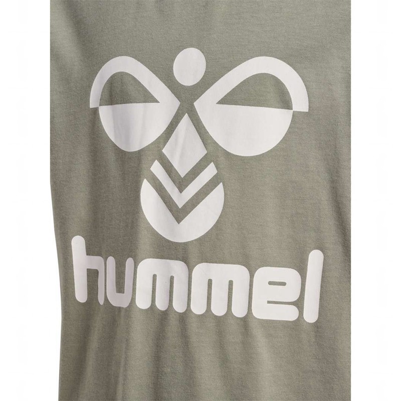 T Shirts Hummel Tres S/S Enfant Grise | 800142-519