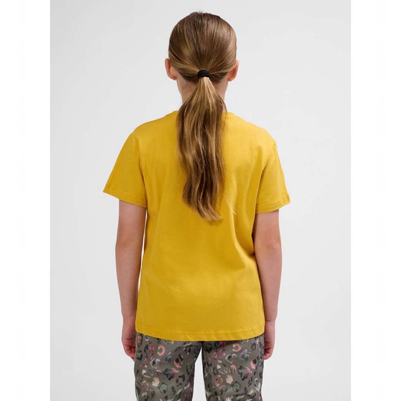 T Shirts Hummel Tres S/S Enfant Jaune | 112012-814