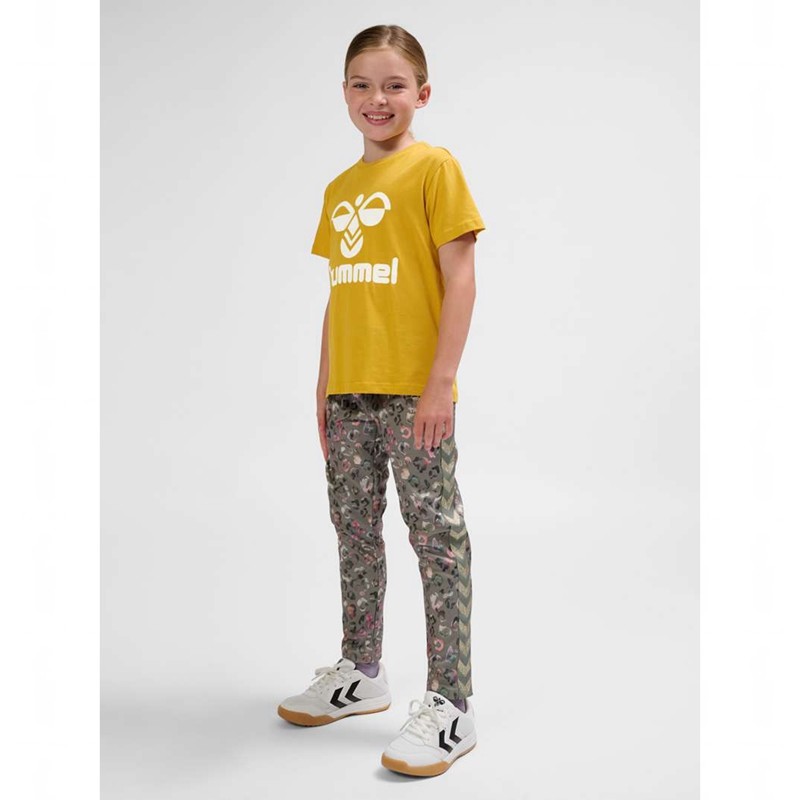 T Shirts Hummel Tres S/S Enfant Jaune | 112012-814