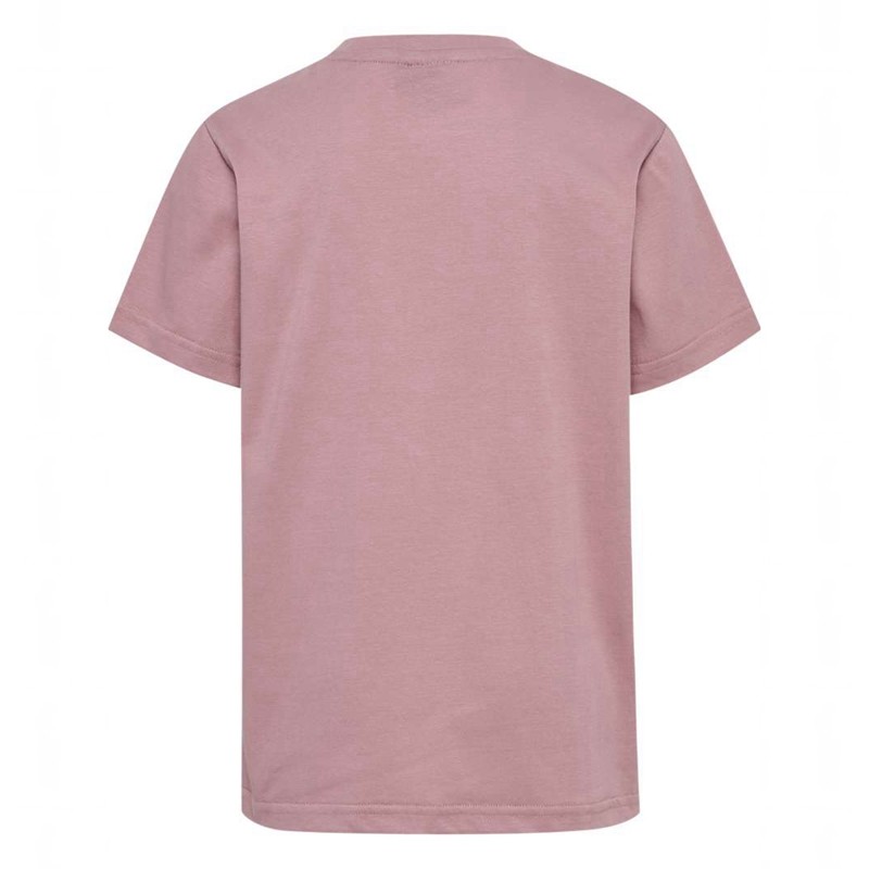 T Shirts Hummel Tres S/S Enfant Rose | 552477-916