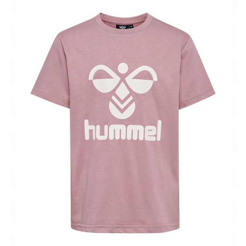 T Shirts Hummel Tres S/S Enfant Rose | 552477-916