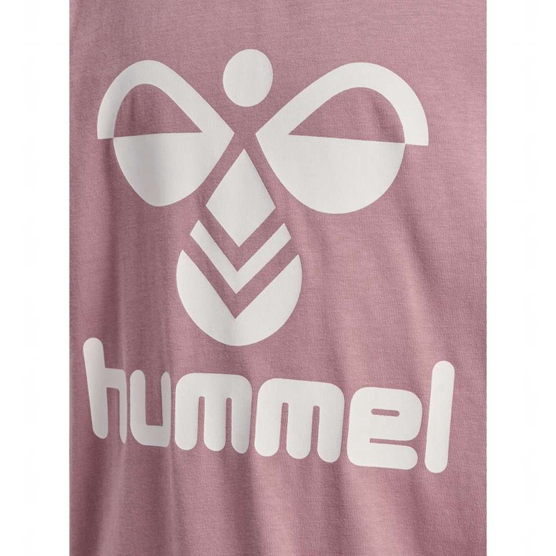 T Shirts Hummel Tres S/S Enfant Rose | 552477-916