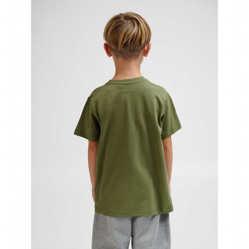 T Shirts Hummel Tres S/S Enfant Vert Olive | 509120-422