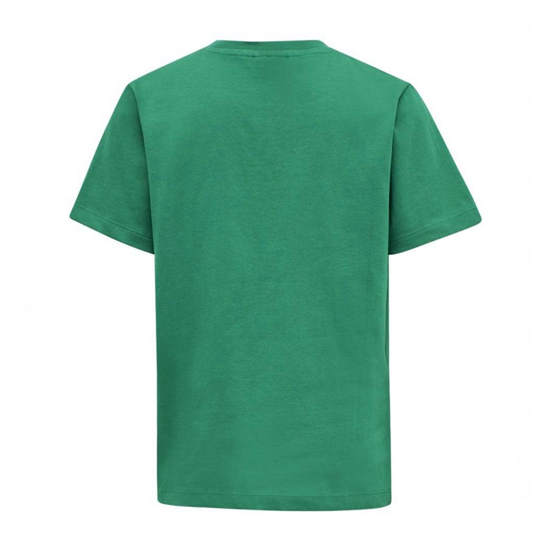 T Shirts Hummel Tres S/S Enfant Vert | 231894-585