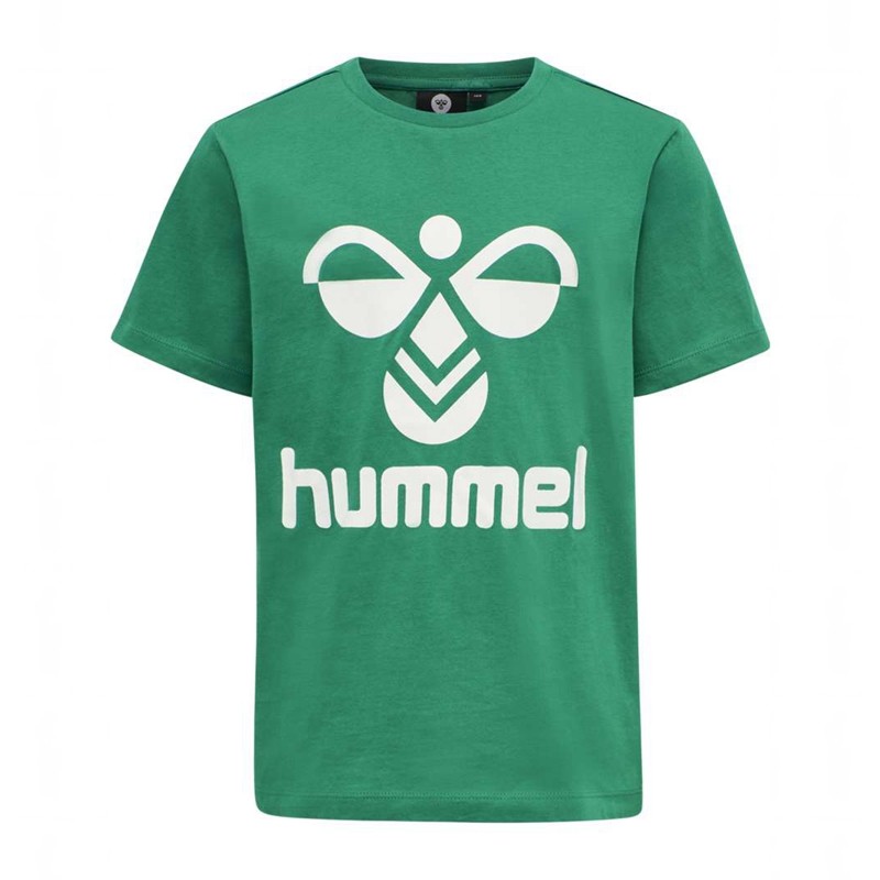 T Shirts Hummel Tres S/S Enfant Vert | 231894-585