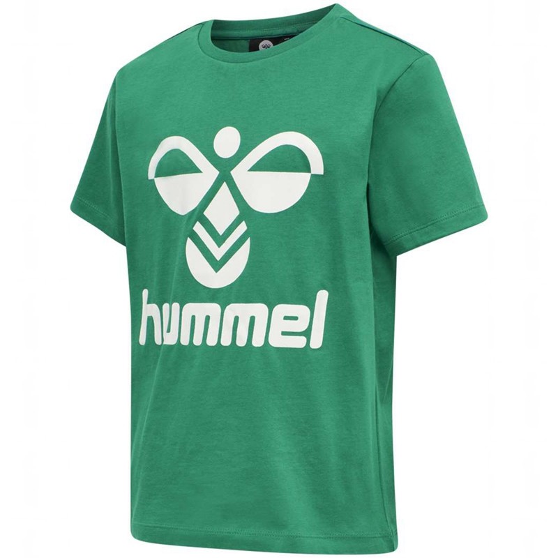 T Shirts Hummel Tres S/S Enfant Vert | 231894-585