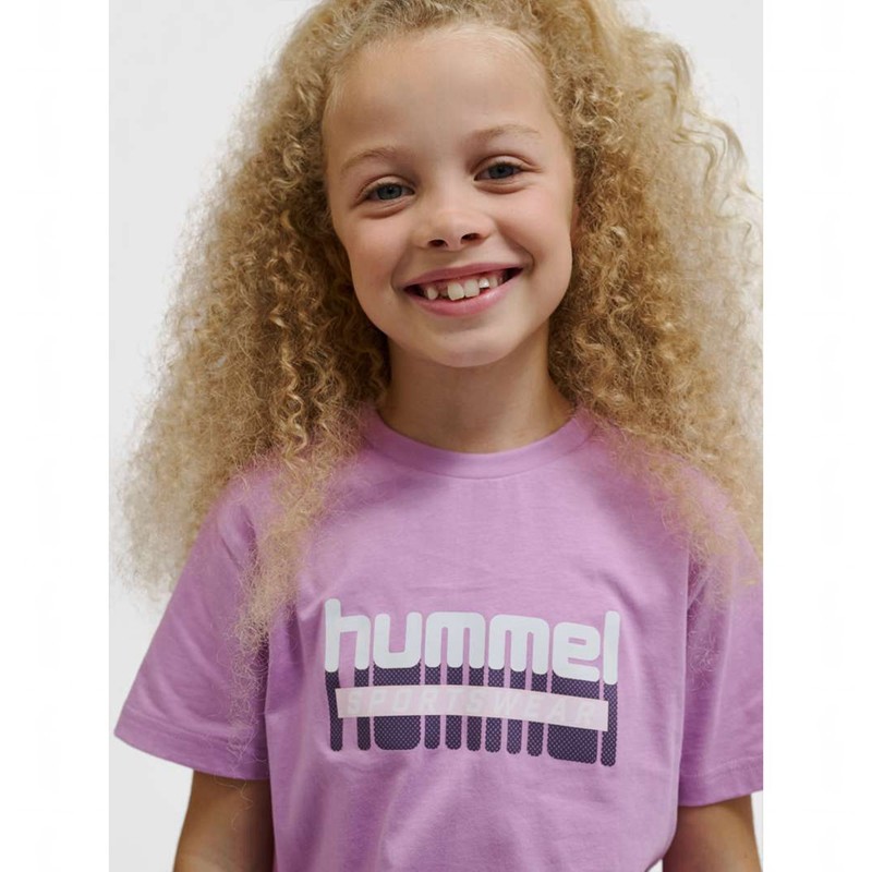 T Shirts Hummel Tukas S/S 2-pack Enfant Rose | 297584-191