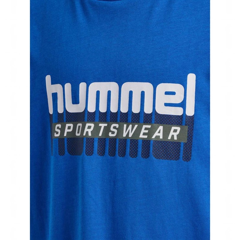 T Shirts Hummel Tukas S/S Enfant Bleu | 753635-987