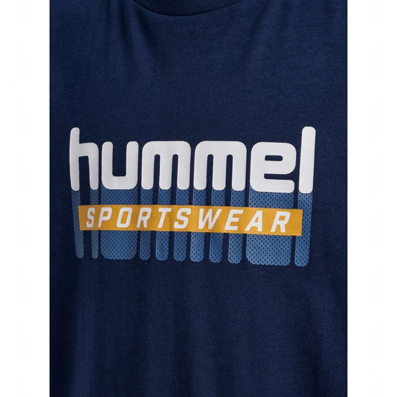 T Shirts Hummel Tukas S/S Enfant Noir | 470697-658