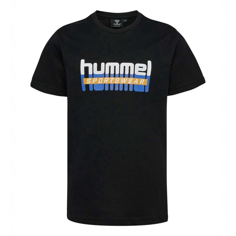 T Shirts Hummel Tukas S/S Enfant Noir | 580795-965
